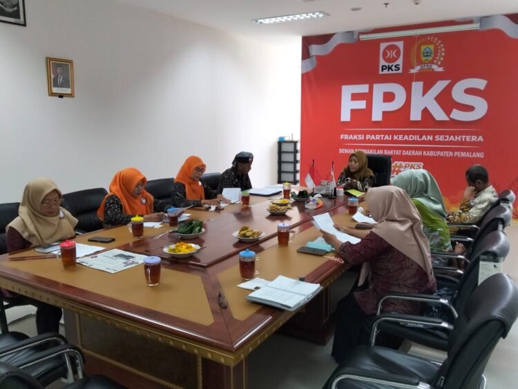 Audiensi kader Penyuluh dengan Fraksi Partai Keadilan Sejahtera (FPKS) DPRD Kabupaten Pemalang, pada Selasa 3 Juni 2025.