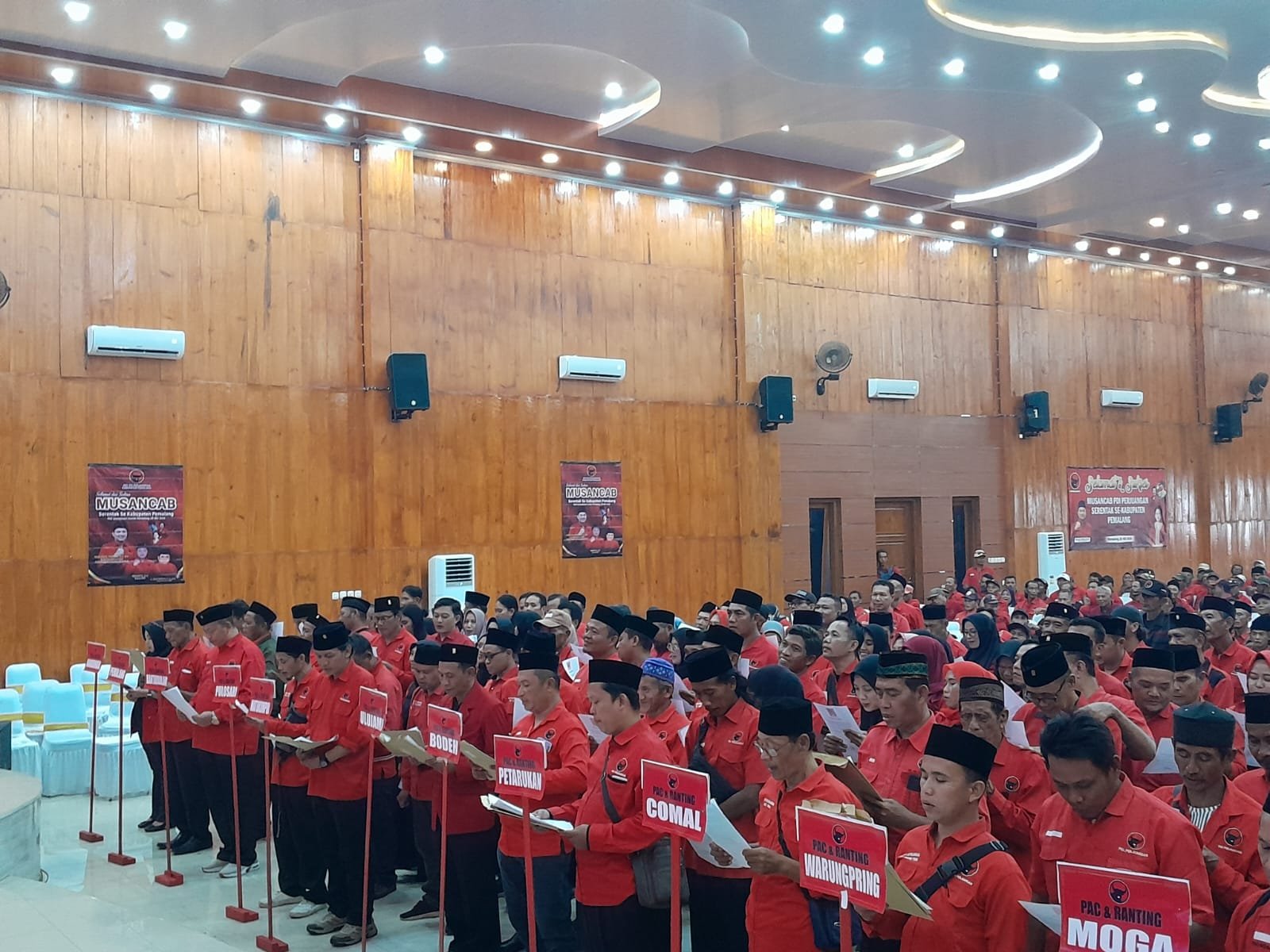 Musyawarah Anak Cabang (Musancab) secara serentak di 14 kecamatan se-Kabupaten Pemalang, di RGP Pemalang Convention Center, pada Selasa (26/5/2026) .