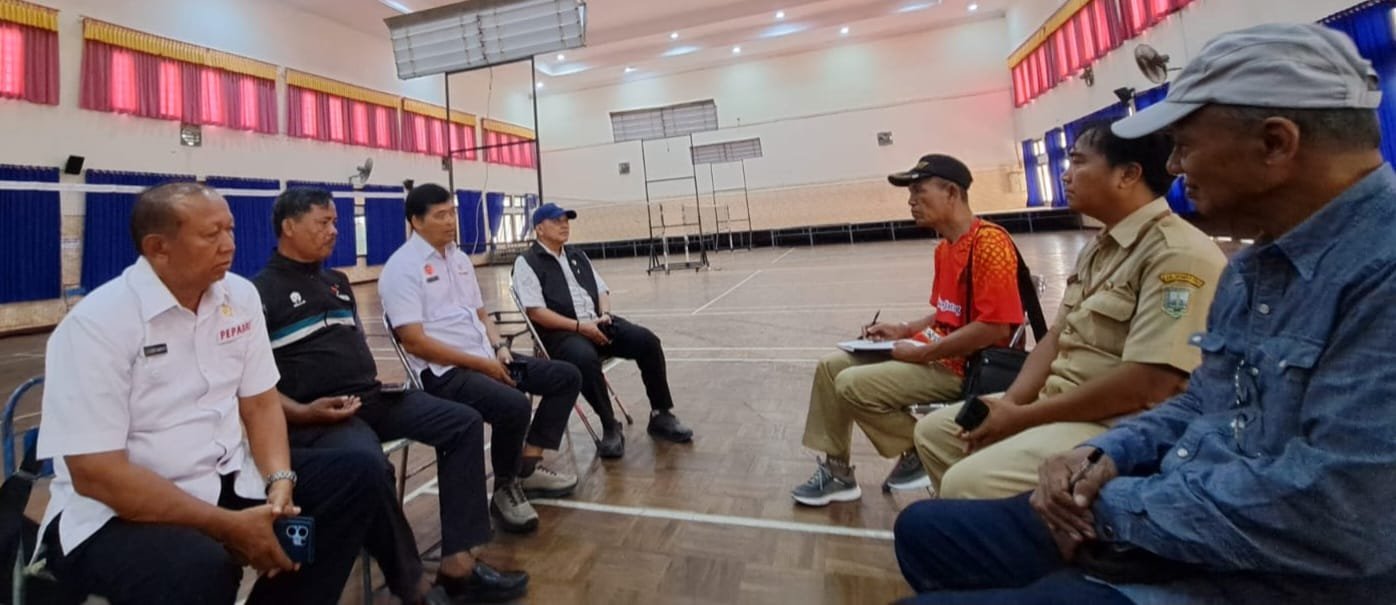 Ketua Umum Persatuan Tenis Meja Seluruh Indonesia (PTMSI) Jawa Tengah, Brigjen Pol (Purn) Drs. Lukas Arry Dwiko Utomo, melakukan survei lokasi pertandingan cabang olahraga tenis meja yang akan digunakan pada Pekan Olahraga Provinsi (PORPROV) Jawa Tengah XVII Tahun 2026.
