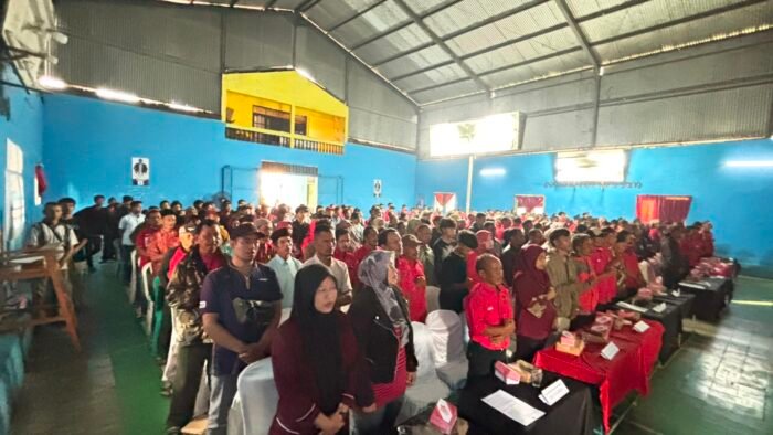 Musyawarah Ranting (Musran) dan Musyawarah Anak Ranting (Musanran) secara serentak di Kecamatan Moga dan Kecamatan Pulosari, pada Senin (3/8/2026).