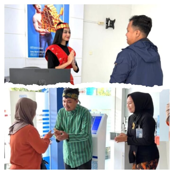 Semarak Hari Pelanggan Nasional 2026, BRI Unit Taman Hadirkan Pelayanan Bernuansa Budaya