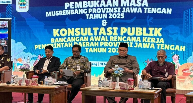 Ikut Musrenbang Jateng, Senator DPD Abdul Kholik Usulkan JASELA sebagai Kawasan Prioritas