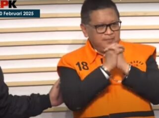 Sekjen PDIP Hasto Kristiyanto Resmi Ditahan KPK