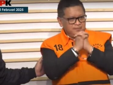 Sekjen PDIP Hasto Kristiyanto Resmi Ditahan KPK