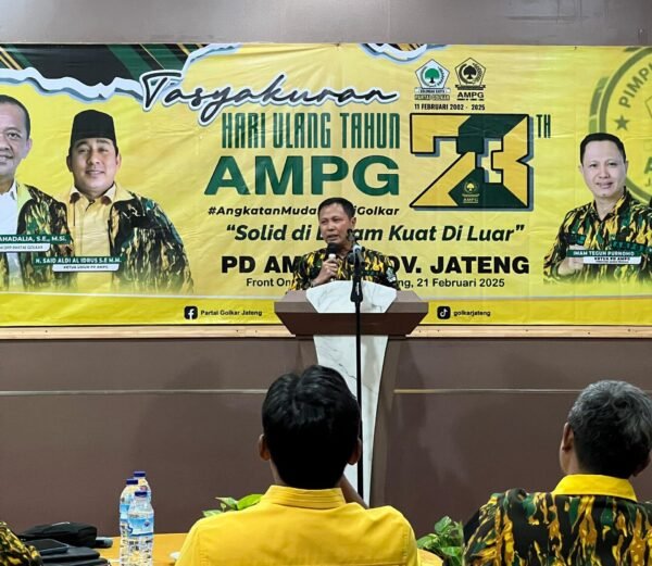 Ketua PD AMPG Jawa Tengah Imam Teguh Purnomo