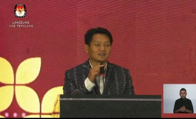 
					Ketua Komisi Pemilihan Umum Kabupaten Pemalang, Agus Setiyanto