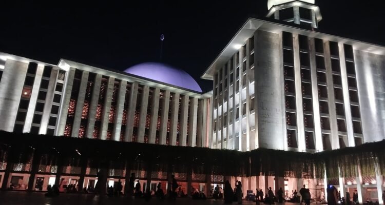 Masjid Istiqlal (Foto: x.com/tanjiro_kmd96)