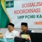 Senator DPD RI Abdul Kholik pada saat Sosialisasi Empat Pilar MPR RI dan Rapat Koordinasi Awal Tahun 2025 bersama Lembaga Wakaf Profuktif (LWP) PCNU Kabupaten Banyumas di Gedung KBIH NU Arofat Purwokerto, pada Minggu (23/2) lalu.