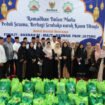 Berkah Ramadan, PIMAJT Bersama MAJT dan Baznas Salurkan 1.530 Paket Sembako untuk Kaum Dhuafa