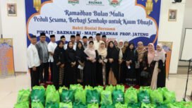 Berkah Ramadan, PIMAJT Bersama MAJT dan Baznas Salurkan 1.530 Paket Sembako untuk Kaum Dhuafa