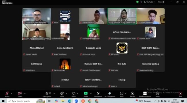 Tangkapan Layar Zoom