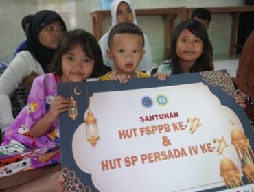 Serikat Pekerja Pertamina Santuni Anak Yatim di Jateng dan DIY