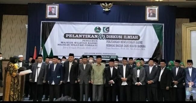 Resmi Dilantik, Ini Susunan Lengkap Pengurus MW KAHMI Jateng Periode 2022-2027