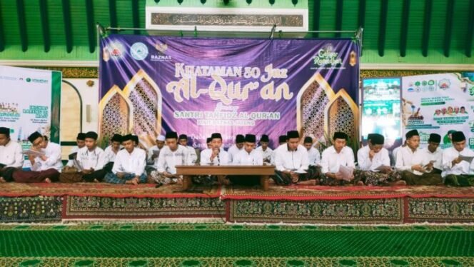 
					Puluhan Santri Ponpes Tahfidz MAJT-Baznas Jateng Khatam 30 Juz Setiap Hari
