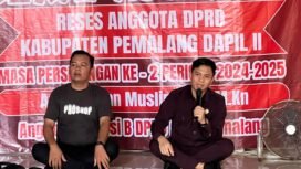 Anggota DPRD Kabupaten Pemalang dari Fraksi PDI Perjuangan, Arif Lukman Muslim menggelar kegiatan reses