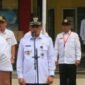Bupati Pemalang Mansur Hidayat menggelar Apel akbar di Halaman Balai Desa Bojongnangka, Kecamatan Pemalang, Jawa Tengah, pada Rabu 15 Januari 2025.