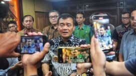 Gubernur Jawa Tengah, Ahmad Luthfi saat keterangan pers