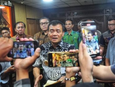 Gubernur Jawa Tengah, Ahmad Luthfi saat keterangan pers