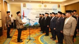 PPIH Embarkasi Solo 1446 H Resmi Dilantik