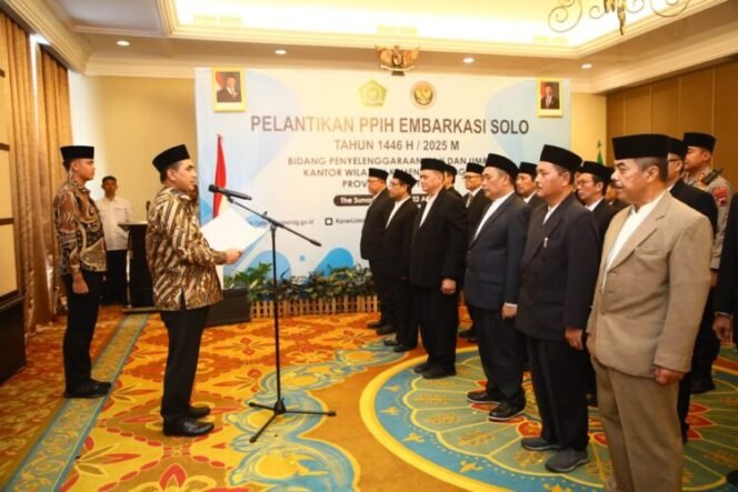 
					PPIH Embarkasi Solo 1446 H Resmi Dilantik