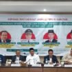 Senator Abdul Kholik, Wakil Gubernur Jateng Taj Yasin Maimoen, Wakil Ketua DPRD Jateng Sarif Abdillah, dan Ketua Departemen Politik dan Ilmu Pemerintahan Undip, Nur Hidayat Sardini, pada FGD di kantor DPD Perwajilan Jateng, Rabu 23 April 2025.