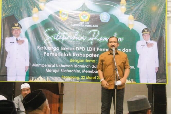 
					Silaturahim Ramadan LDII, Bupati Pemalang Sampaikan Misi 100 Hari Kerja