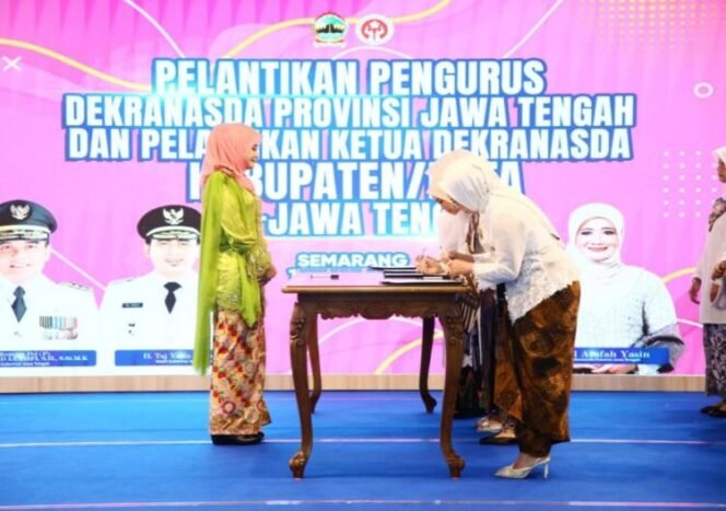 
					Pelantikan Ketua Dekranasda Pemalang