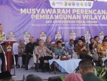 Bupati Pemalang mengahdiri acara Musrenbang