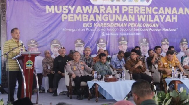 Bupati Pemalang mengahdiri acara Musrenbang