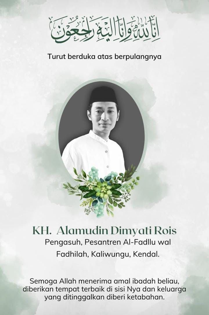 Innalillah! Anggota DPR RI Alamudin Dimyati Rois Meninggal Dunia Usai Dirawat Intensif Akibat Kecelakaan di Ruas Tol Pemalang-Batang