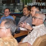 Bupati Pemalang, Anom Widiantoro, bersama Direktur Utama PDAM Tirta Mulya Pemalang, Slamet Effendi, menghadiri acara pemaparan kerja sama investasi Sistem Penyediaan Air Minum (SPAM) yang diselenggarakan oleh PT Tigalapan Adam Internasional, Jakarta pada Kamis 15 Mei 2025