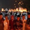 Kakanwil Kemenag Jateng turut dalam festival lampion dalam puncak perayaan Tri Suci Waisak 2569 Buddhist Era (BE)/2025 M