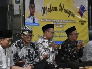 Dindikbud Pemalang Gelar Malam Wungon Peringatan Hari Pendidikan Nasional 2025