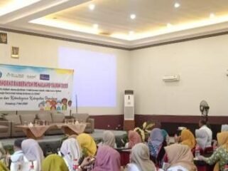 Rapat Koordinasi Pendidikan Anak Usia Dini (PAUD) di Tingkat Kabupaten Pemalang di Hotel Winner, pada Rabu 7 Mei 2025.