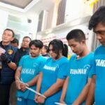 Empat wartawan gadungan yang melakukan pemerasan ke sejumlah orang ditangkap Polda Jateng