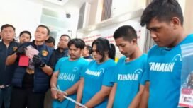 Empat wartawan gadungan yang melakukan pemerasan ke sejumlah orang ditangkap Polda Jateng