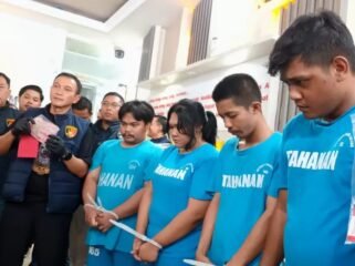 Empat wartawan gadungan yang melakukan pemerasan ke sejumlah orang ditangkap Polda Jateng