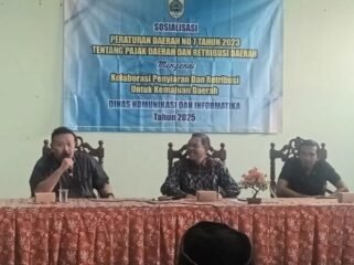 Pemerintah Kabupaten (Pemkab) Pemalang menggelar sosialisasi Peraturan Daerah (Perda) Nomor 7 Tahun 2023 tentang Pajak Daerah dan Retribusi Daerah, bertempat di Kampus ITB Pemalang, pada Sabtu (31/5/2025).