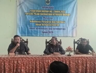 Pemerintah Kabupaten (Pemkab) Pemalang menggelar sosialisasi Peraturan Daerah (Perda) Nomor 7 Tahun 2023 tentang Pajak Daerah dan Retribusi Daerah, bertempat di Kampus ITB Pemalang, pada Sabtu (31/5/2025).