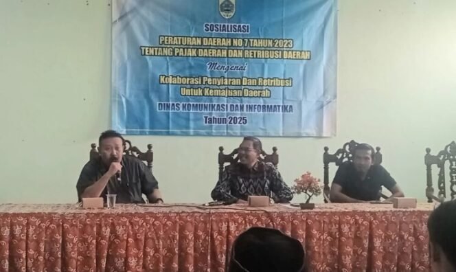 
					Pemerintah Kabupaten (Pemkab) Pemalang menggelar sosialisasi Peraturan Daerah (Perda) Nomor 7 Tahun 2023 tentang Pajak Daerah dan Retribusi Daerah, bertempat di Kampus ITB Pemalang, pada Sabtu (31/5/2025).