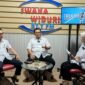 Dialog kesehatan di LPPL Radio Swara Widuri (RSW) 87,7 FM dengan tema Cek Kesehatan Gratis (CKG), Rabu (11/6/2025).