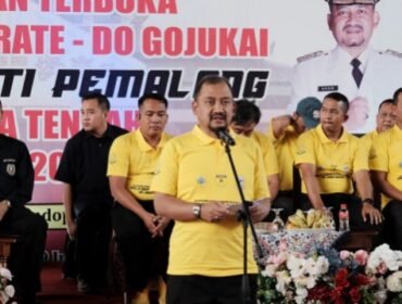 Resmi Dibuka! Kejuaraan Terbuka Antar Dojo Karate-Do Gojukai Piala Bupati Pemalang se-Jateng