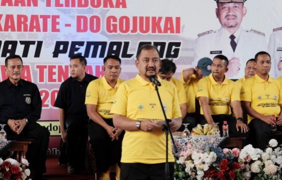Resmi Dibuka! Kejuaraan Terbuka Antar Dojo Karate-Do Gojukai Piala Bupati Pemalang se-Jateng