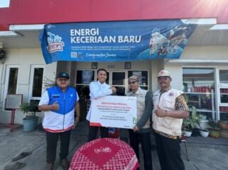 Pertamina dan Hiswana Dukung Operasional BBM ke BPBD dalam Pengoperasian Pompa Penyedot Air untuk Atasi Banjir Rob Sayung Demak