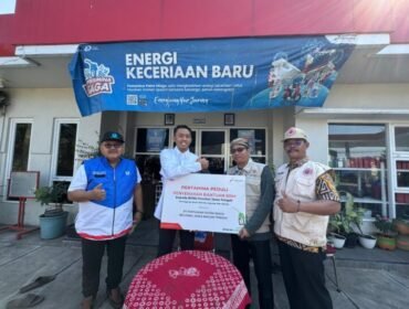 Pertamina dan Hiswana Dukung Operasional BBM ke BPBD dalam Pengoperasian Pompa Penyedot Air untuk Atasi Banjir Rob Sayung Demak