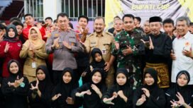 Bupati Pemalang Anom Widiyantoro membuka acara Kejuaraan Pencak Silat