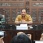 Bupati Anom Widiyantoro dalam keterangan pers kepada awak media di Pendopo Pemalang, pada Kamis (24/7/ 2025)