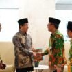 Menteri Agama (Menag) RI Nasaruddin Umar menerima kunjungan Ketua Umum Forum Komunikasi Diniyah Takmiliyah (FKDT) Lukman Hakim dan jajaran pengurus di Masjid Istiqlal, Jakarta, pada Senin (30/6/2025).