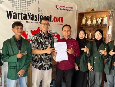 Lima Mahasiswa UIN Gusdur Pekalongan Diterjunkan di Redaksi Warta Nasional dalam Kegiatan PPL