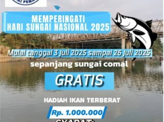 FPSP Bakal Adakan Sayembara Mancing dalam Peringati Hari Sungai Nasional 2025
